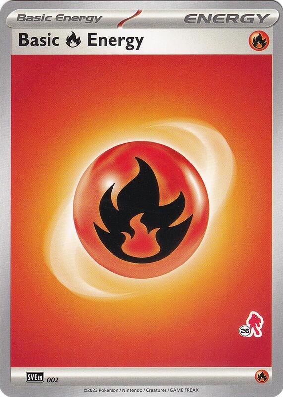 Basic Fire Energy - Armarouge 26 002 from Battle Academy 2024