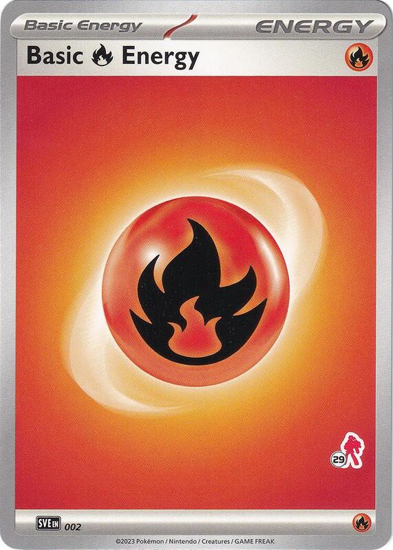 Basic Fire Energy - Armarouge 29 002 from Battle Academy 2024