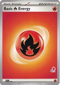 Basic Fire Energy - Armarouge 38 #002 from Battle Academy 2024 Pokemon card image