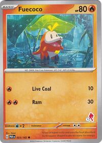 Fuecoco - Armarouge 1 #023/182 from Battle Academy 2024 Pokemon card image