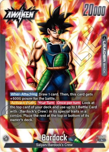 Bardock - FS05-01 - Starter Deck 5: Bardock - Dragon Ball Super: Fusion  World - TCGplayer.com