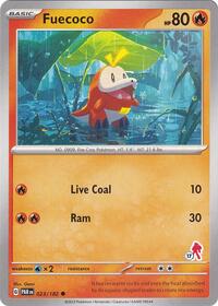 Fuecoco - Armarouge 17 #023/182 from Battle Academy 2024 Pokemon card image