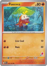Fuecoco - Armarouge 42 #023/182 from Battle Academy 2024 Pokemon card image