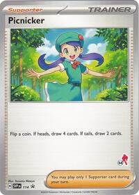 Picnicker - Armarouge 34 #114 from Battle Academy 2024 Pokemon card image