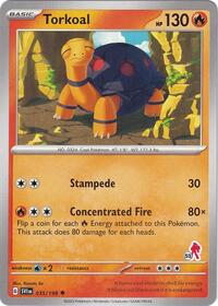 Torkoal - Armarouge 53 #035/198 from Battle Academy 2024 Pokemon card image