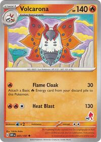 Volcarona - Armarouge 46 #041/197 from Battle Academy 2024 Pokemon card image