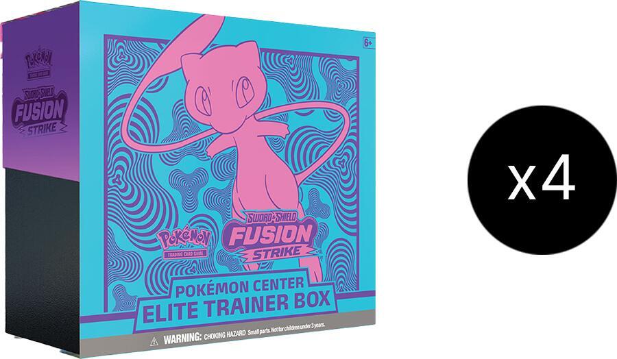 Fusion Strike Pokemon Center Elite Trainer Box Case (Exclusive