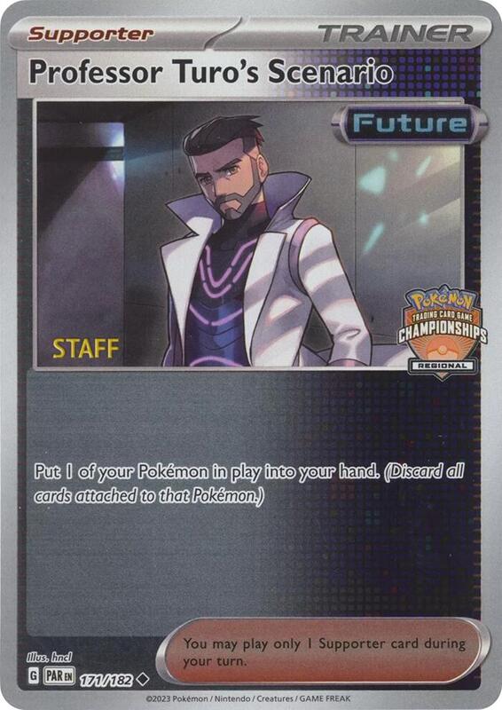 Professor Turo's Scenario - 171/182 (Regional Championships) [Staff] 177/182 from League & Championship Cards