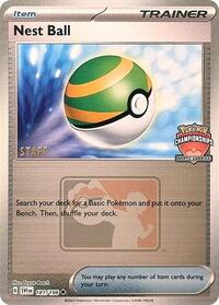 Nest Ball - 181/198 (North America Championships) [Staff] #181/198 from League & Championship Cards Pokemon card image