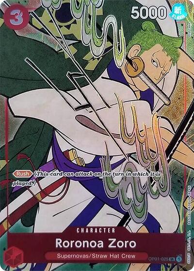 Roronoa Zoro (English Version 1st Anniversary Set)