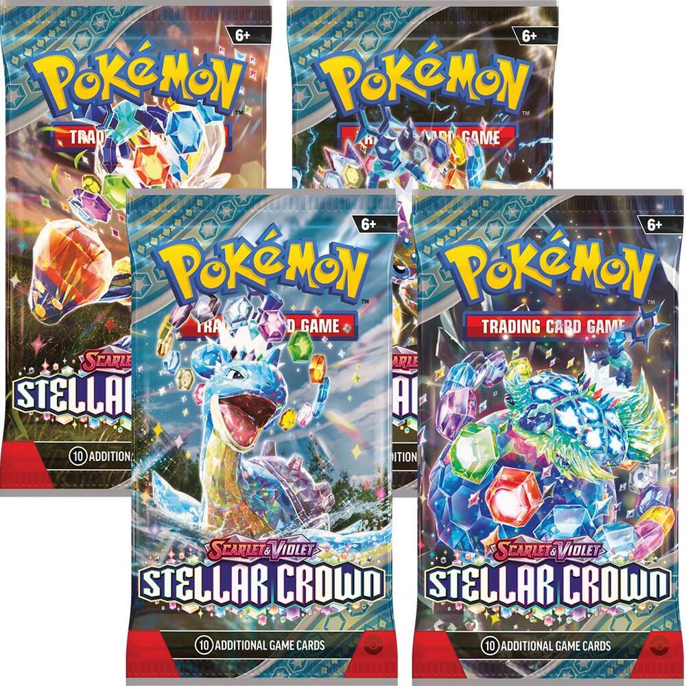 Stellar Crown Booster Pack Art Bundle [Set of 4]