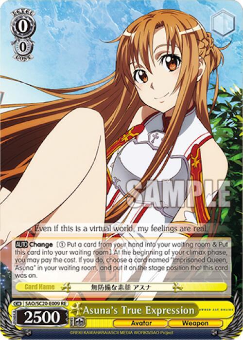 Asuna's True Expression