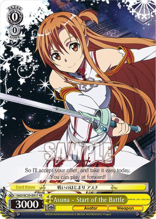 Asuna - Start of the Battle