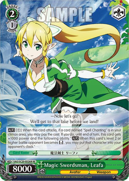 Magic Swordsman, Leafa (RRR)
