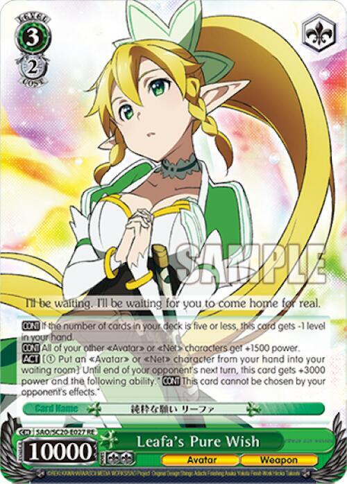 Leafa's Pure Wish