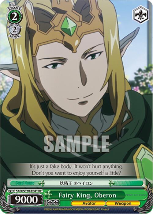 Fairy King, Oberon