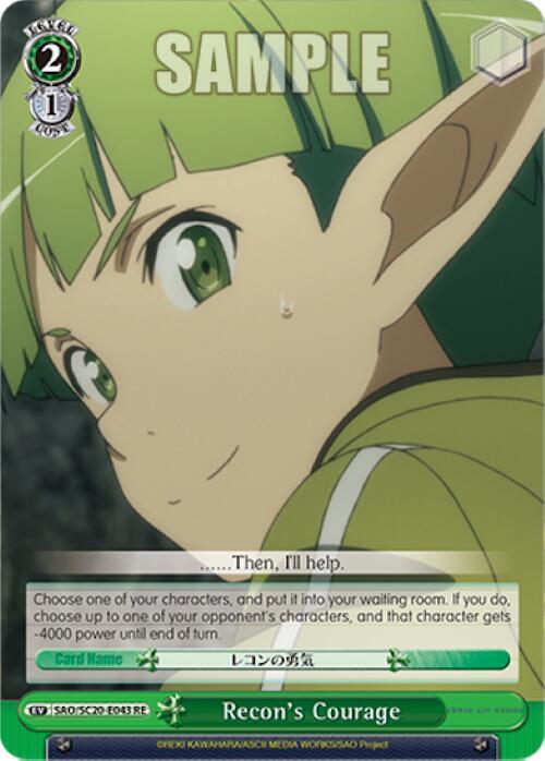 Recon's Courage
