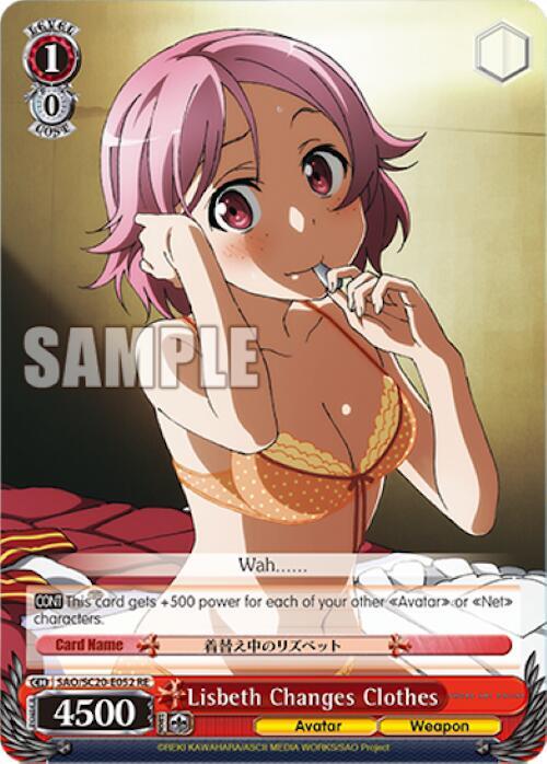 Lisbeth Changes Clothes