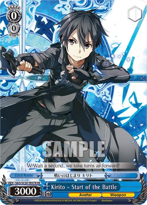 Kirito - Start of the Battle (RRR)