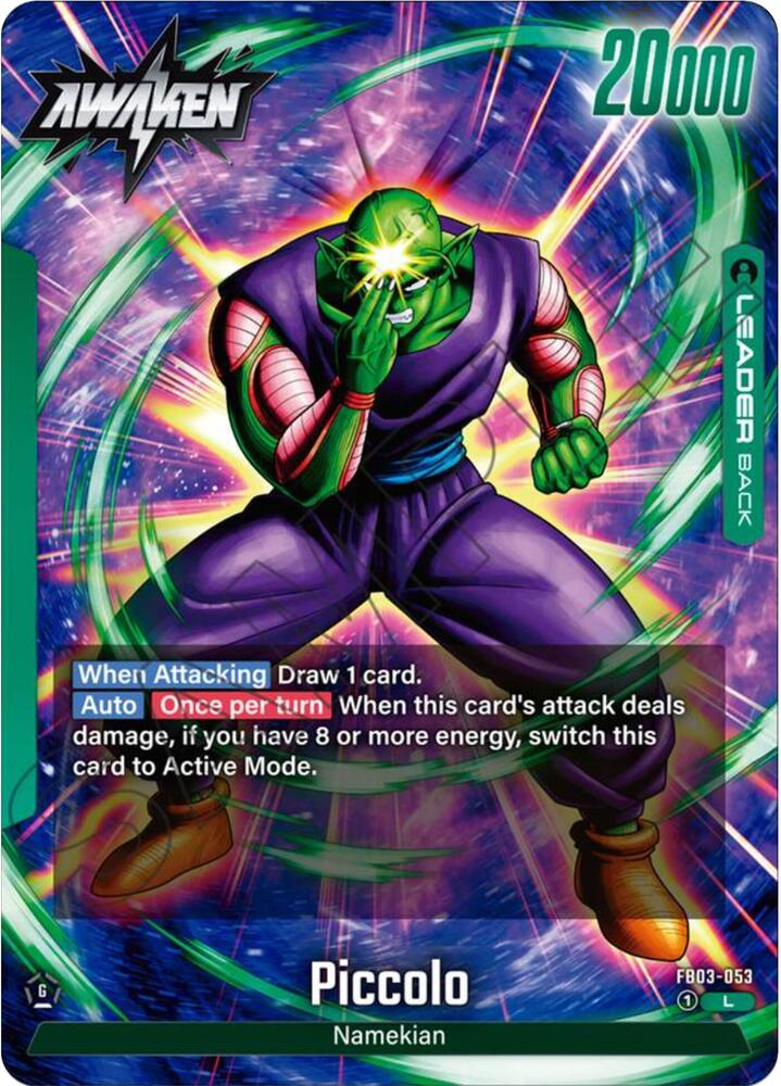 Piccolo - FB03-053 - Raging Roar - Dragon Ball Super: Fusion World