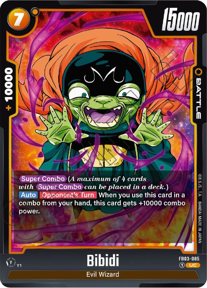 Bibidi - Raging Roar - Dragon Ball Super: Fusion World - TCGplayer.com