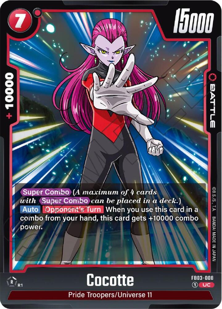 Cocotte - Raging Roar - Dragon Ball Super: Fusion World