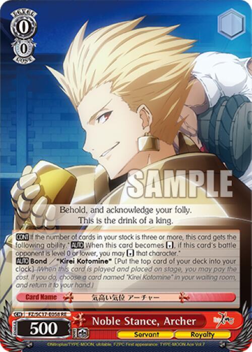 Noble Stance, Archer