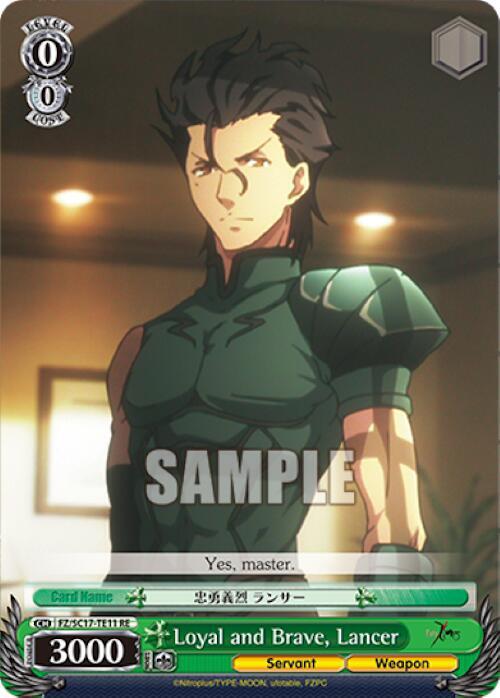 Loyal and Brave, Lancer (TD)