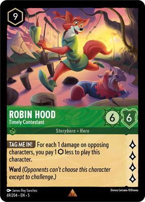 ロルカナ ロビンフッド Robin Hood - Timely Contestant - Shimmering Skies - Disney