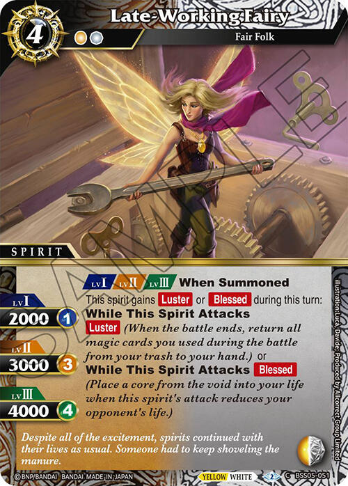 Late-Working Fairy