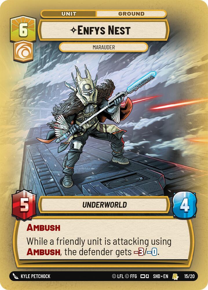 Enfys Nest 15/20 card