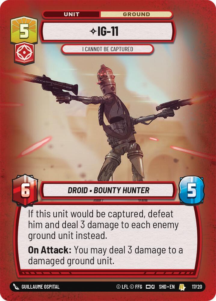 IG-11 17/20 card