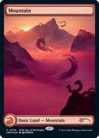 山チャレンジ　プロモFoil YEAR OF THE DRAGON 2024 Mountain (Year of the Dragon 2024) - Standard Showdown