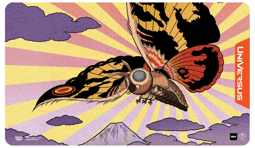 本*村様 モンスター・コレクションTCG プレイマット ドラジェ　ゲオルギウス Challenger Series: Godzilla Playmat - Mothra - Jasco Playmats