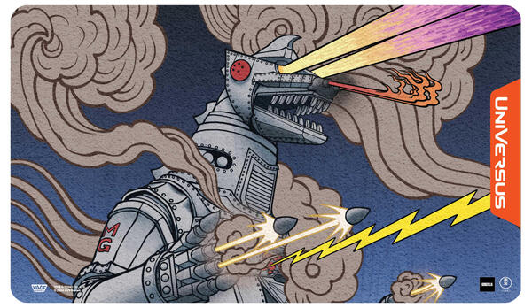 UniVersus Godzilla Challenger Series - Rodan Playmat - 24 x 14 Neoprene Mat, Tabletop Card Game Accessory, UVS Games, Officially Licensed