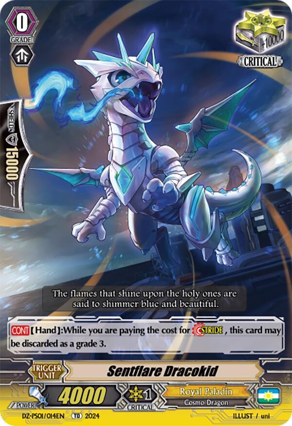 Sentflare Dracokid Price & Card Details — DZ-PS01: Premium Deckset