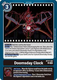 Doomsday Clock - Secret Crisis - Digimon card