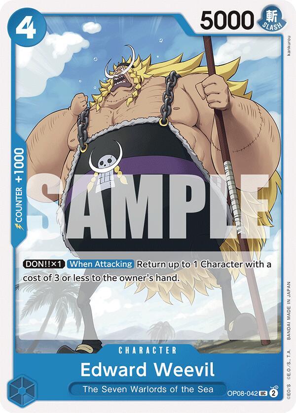 Edward Weevil onepiece card