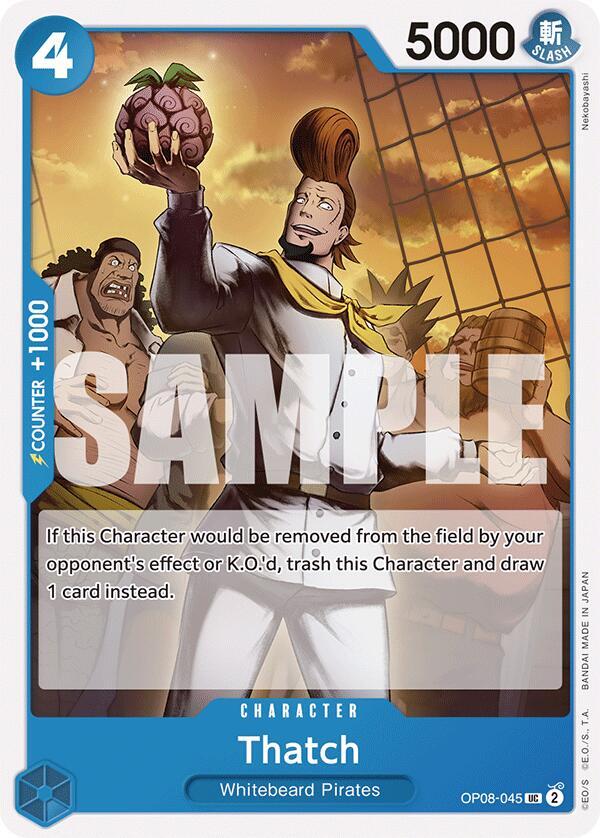 Thatch onepiece card