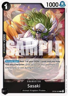 Sasaki - Two Legends - One Piece Card Game - TCGplayer.com
