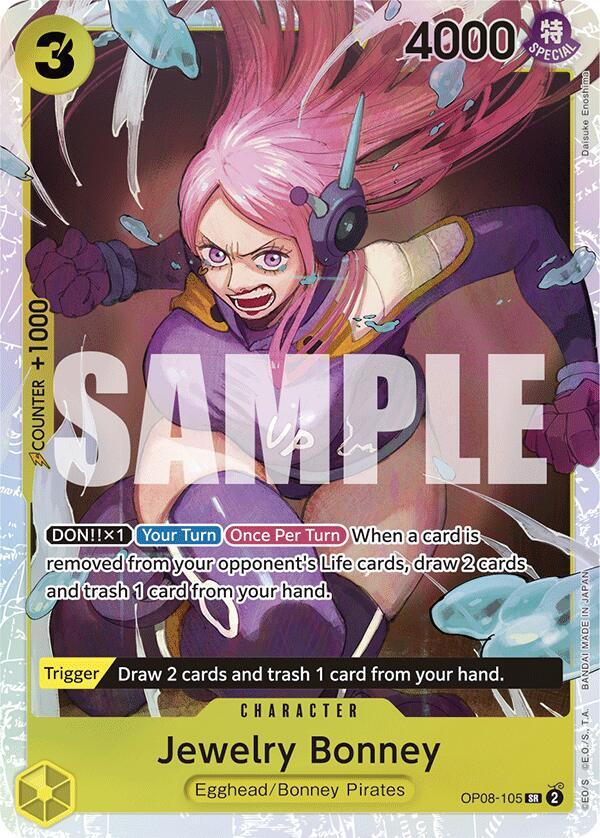 Jewelry Bonney - Two Legends - One Piece Card Game