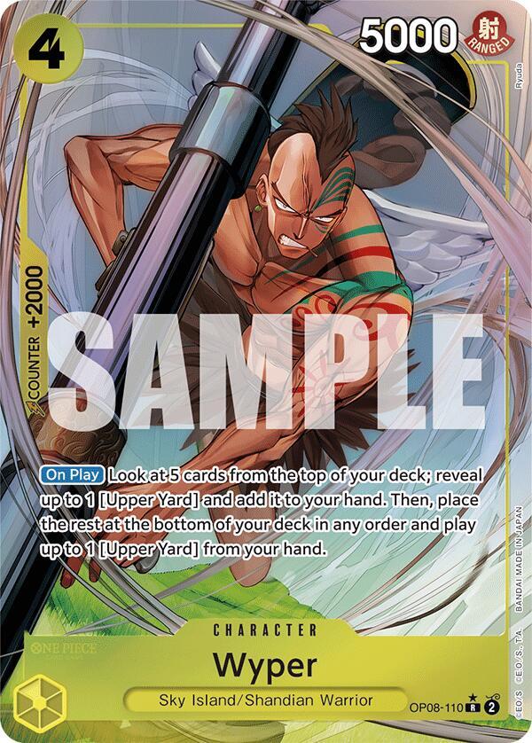 Wyper Parallel onepiece card