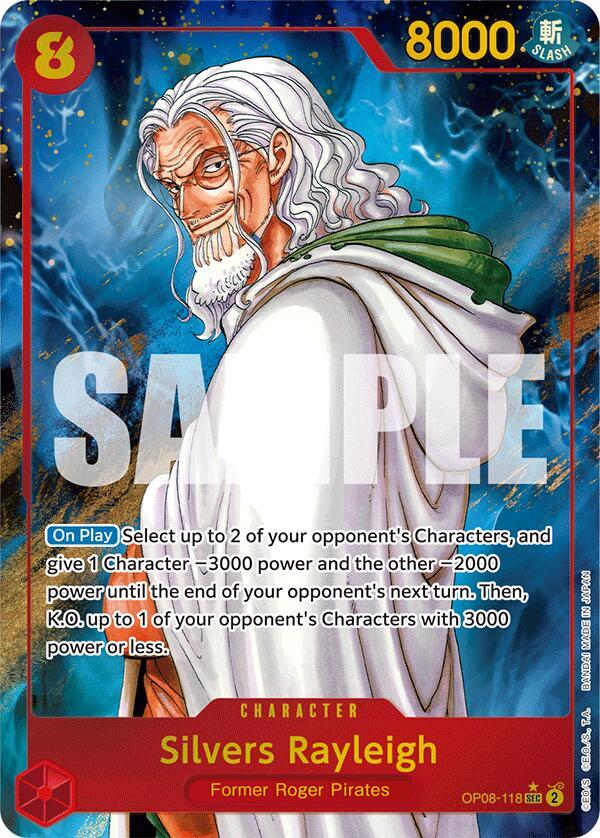 れいぴー　　　　　　　　　　　　　　　　　　　　　Saddler's Silvers Rayleigh (Parallel) - Two Legends - One Piece Card