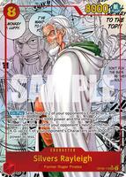 リ*ン様 Silvers Rayleigh - Parallel OP08-11 Silvers Rayleigh (Parallel) (Manga) - Two Legends - One Piece Card