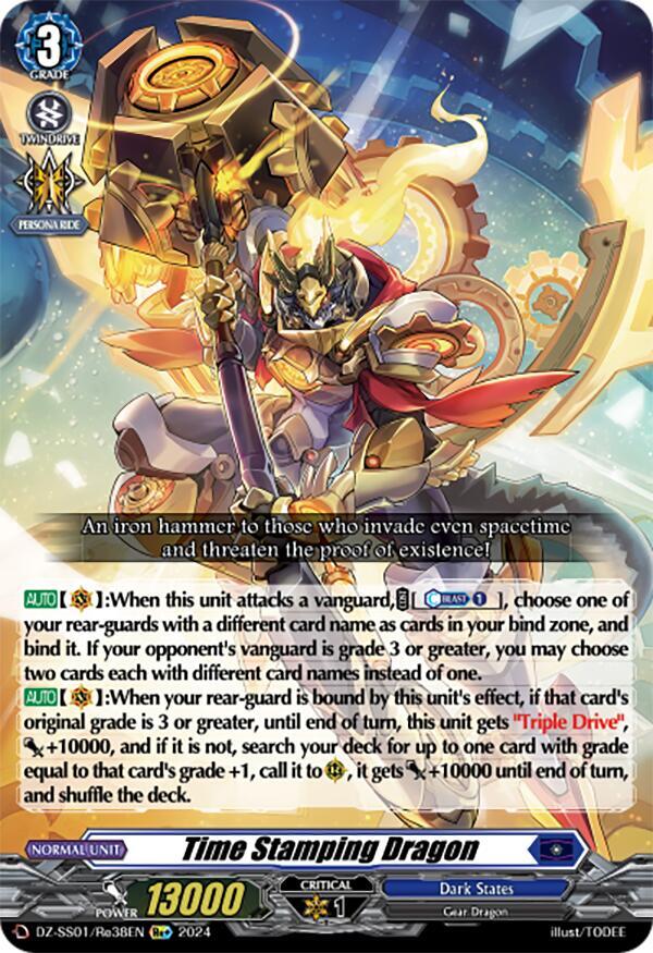 Time Stamping Dragon DZ-SS01: Festival Booster 2024 Cardfight