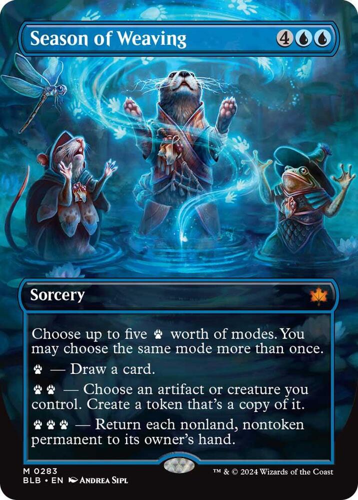Season of loss borderless bloomburrow magic the gathering