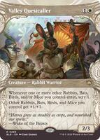 mtg ezio card Magic The Gathering - Bloomburrow Commander - Tempt with Bunnies