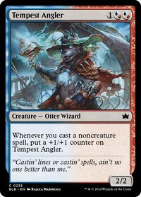 Tempest Angler - Bloomburrow - Magic: The Gathering card