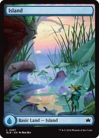 Island (0267) - Bloomburrow - Magic: The Gathering card