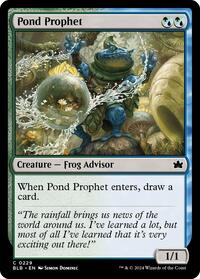 Pond Prophet - Bloomburrow - Magic: The Gathering card